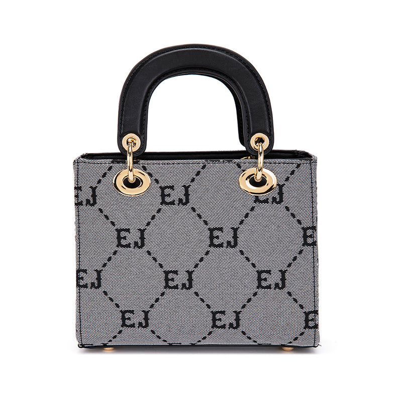 En-ji Geomi Handbag - Black