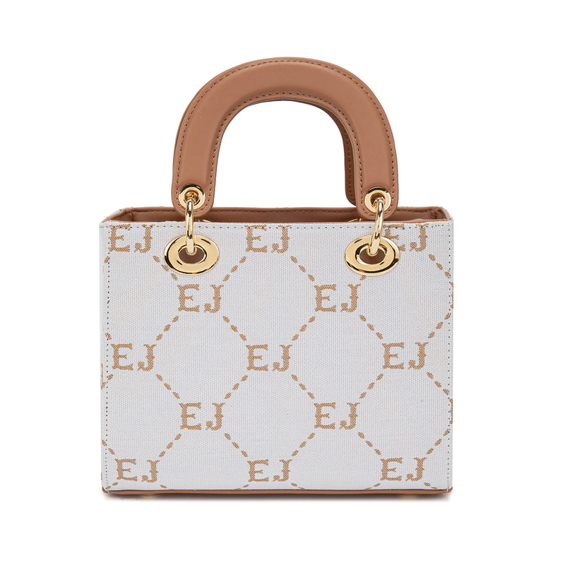 En-ji Geomi Handbag - Ivory