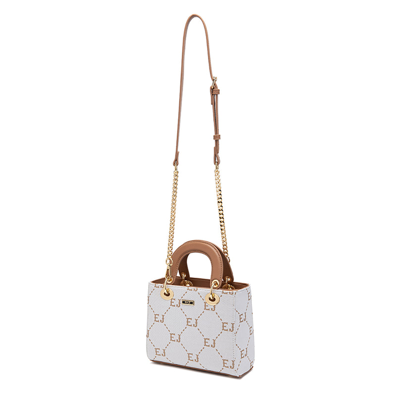 En-ji Geomi Handbag - Ivory