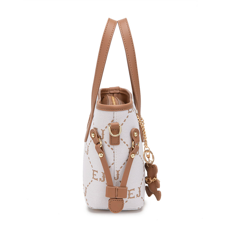 En-ji Yuseo Handbag - Cream