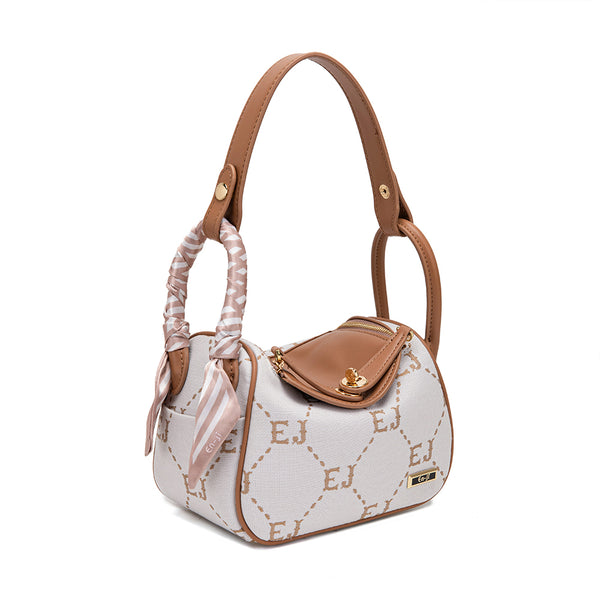 En-ji Yeppo Shoulderbag Wanita - Ivory