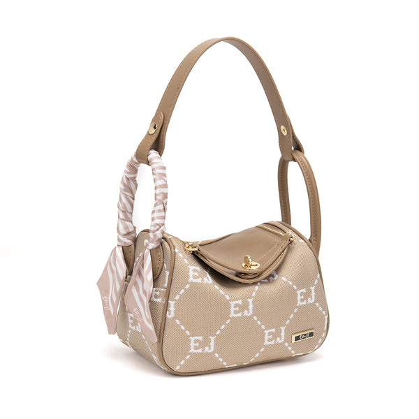 En-ji Yeppo Shoulderbag Wanita - Khaki