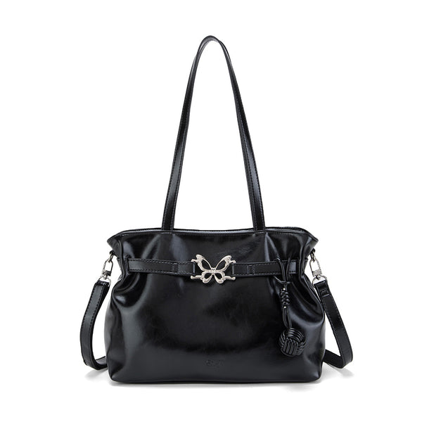 En-ji Kimsun Shoulderbag - Black