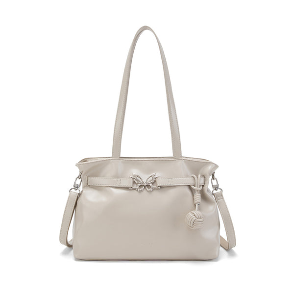 En-ji Kimsun Shoulderbag - Cream