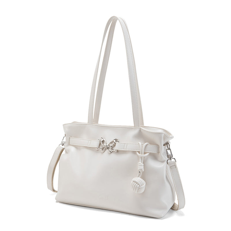 En-ji Kimsun Shoulderbag - Ivory