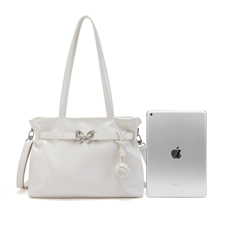 En-ji Kimsun Shoulderbag - Ivory