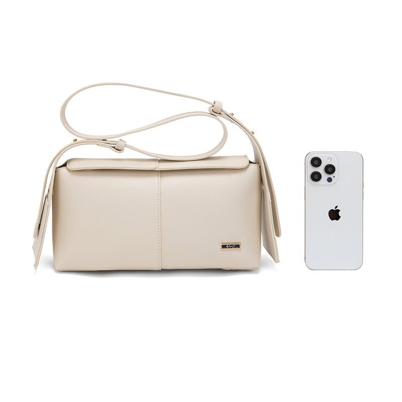 En-ji Yeosu Shoulderbag Wanita - Cream