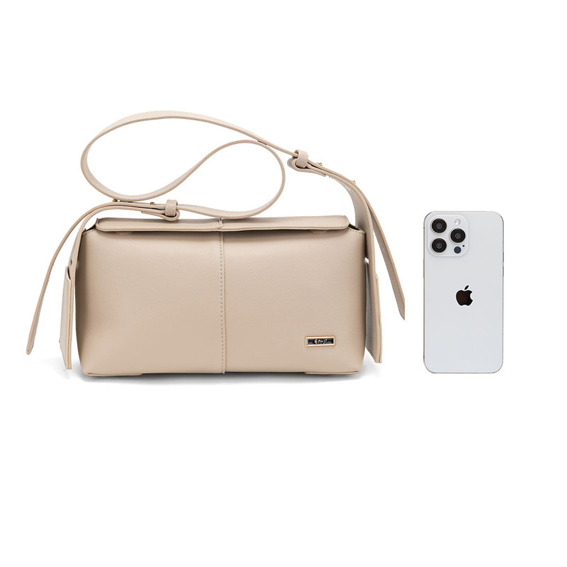 En-ji Yeosu Shoulderbag Wanita - Khaki