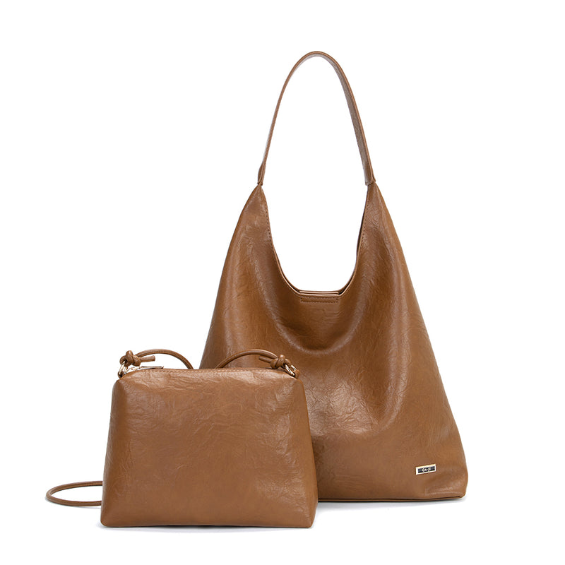 En-ji Biyu Shoulderbag - Chestnut