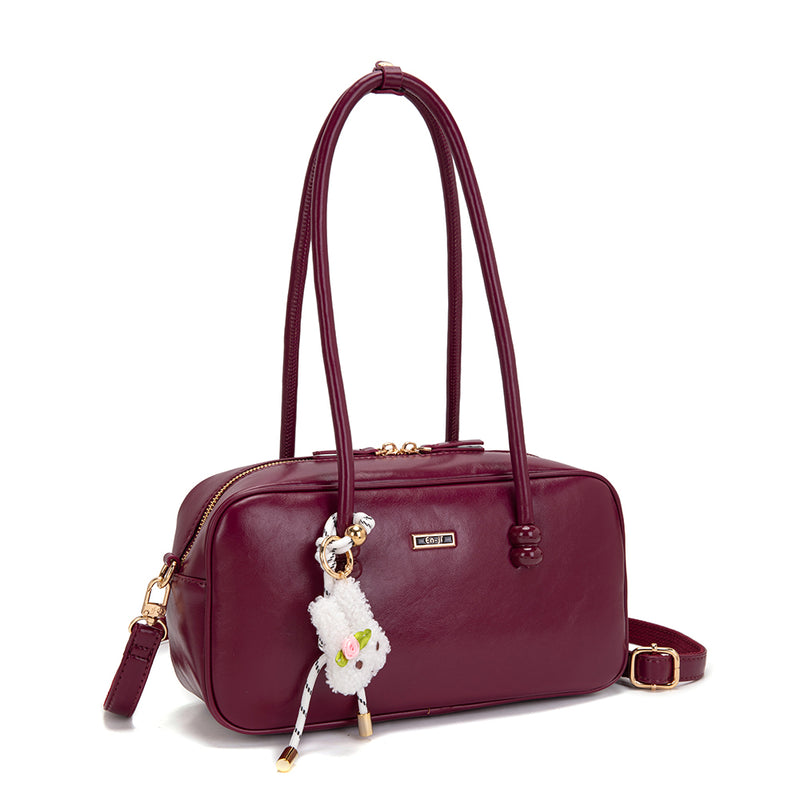 En-ji Yirin Shoulderbag - Cherryred