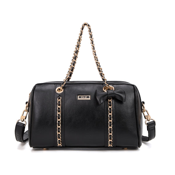 En-ji Lirun Handbag - Black