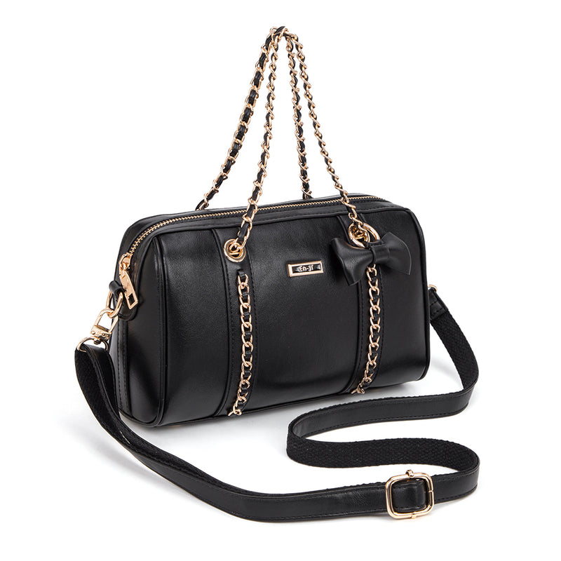 En-ji Lirun Handbag - Black