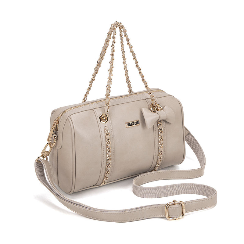 En-ji Lirun Handbag - Sand