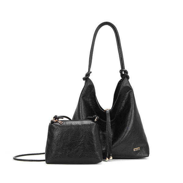 En-ji Monsa Shoulderbag - Black