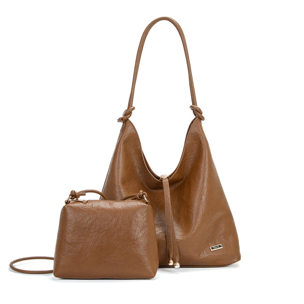 En-ji Monsa Shoulderbag - Chestnut