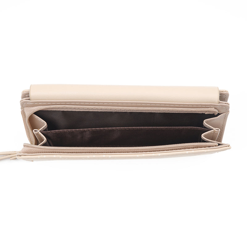 En-ji Kawai Wallet - Cream