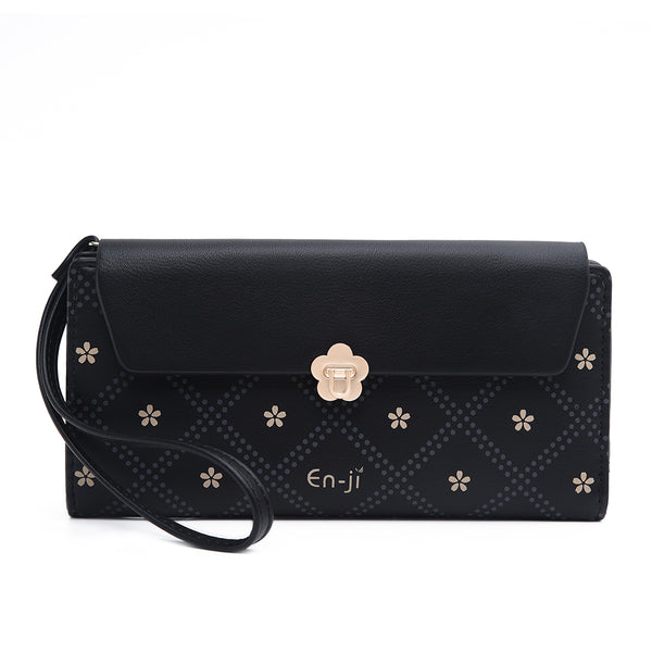 En-ji Kawai Wallet - Black