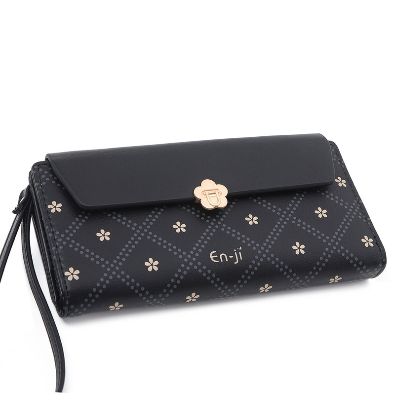 En-ji Kawai Wallet - Black