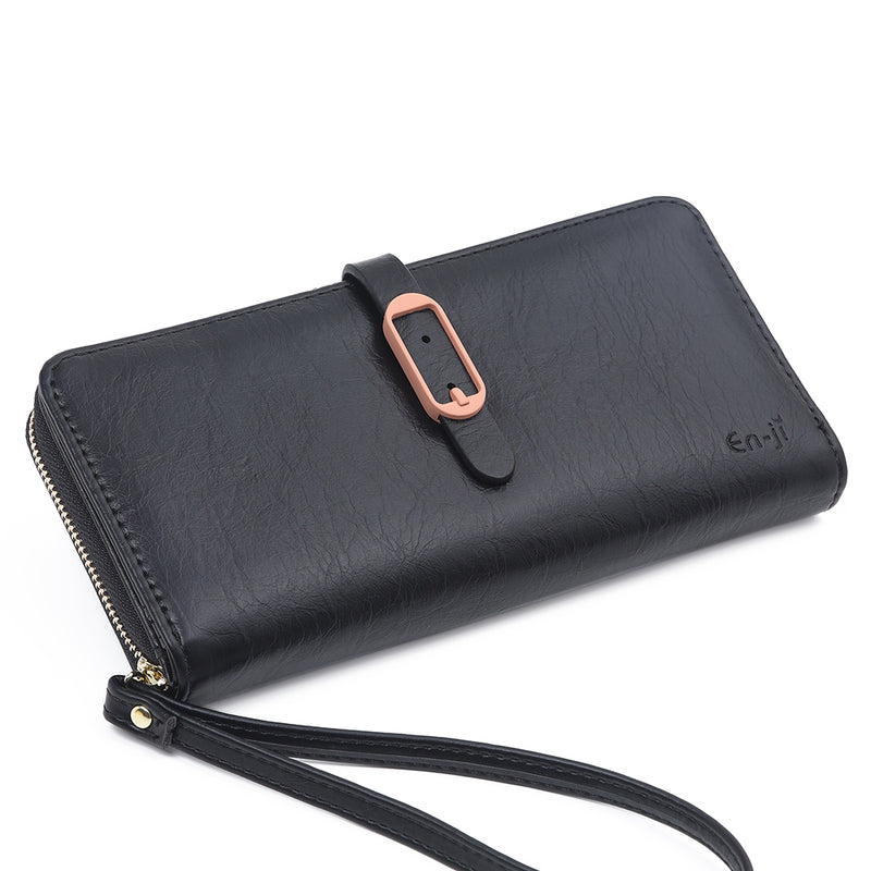 En-ji Gemi Wallet - Black