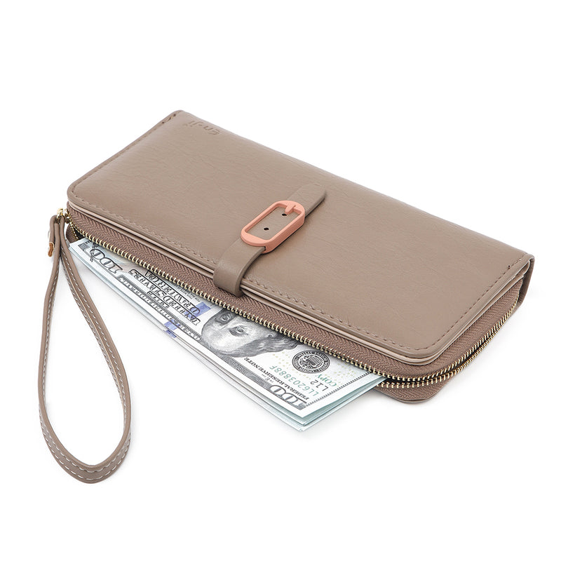 En-ji Gemi Wallet - Khaki