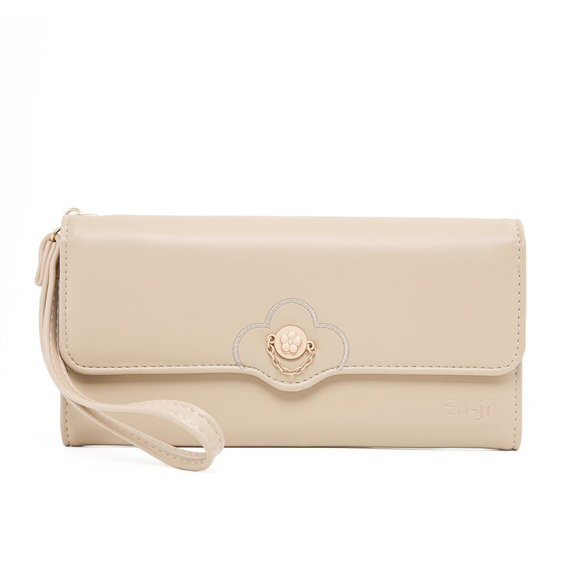 En-ji Sira Wallet - Cream