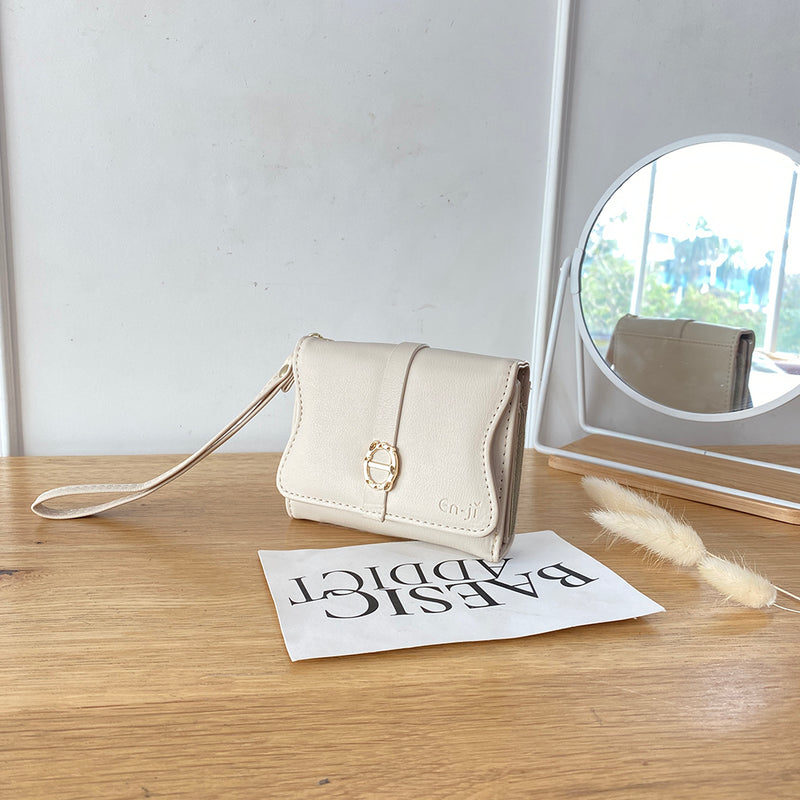 En-ji Saerin Wallet - Cream