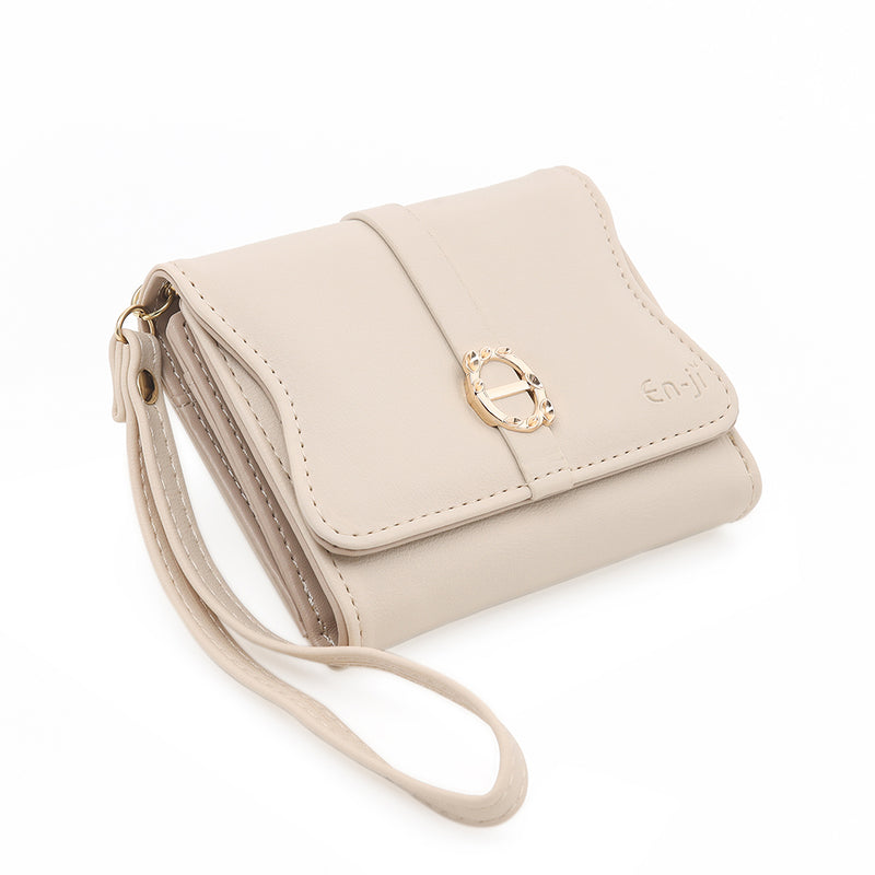 En-ji Saerin Wallet - Cream