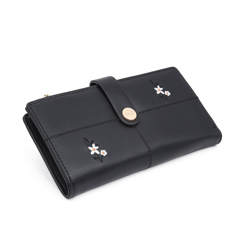 En-ji Kima Wallet - Black