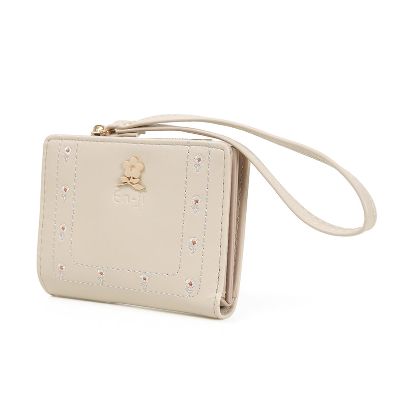 En-ji Mairi Wallet - Cream