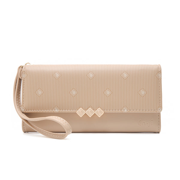 En-ji Rura Wallet - Cream