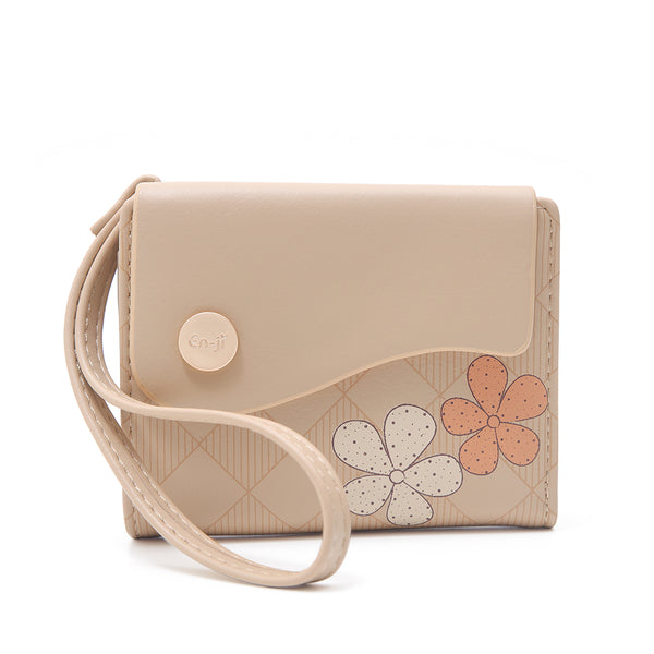 En-ji Kimyol Wallet - Cream