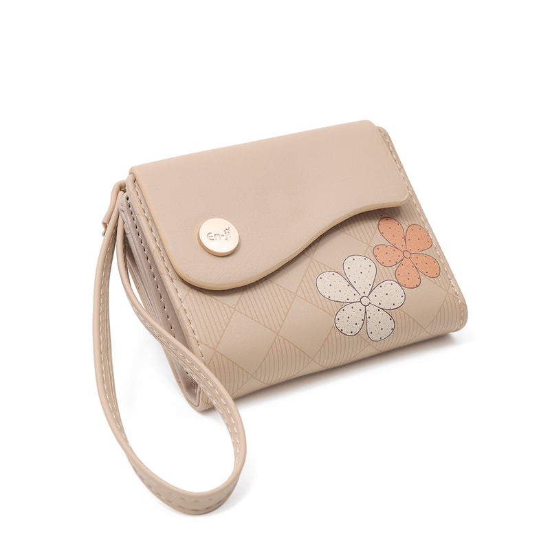 En-ji Kimyol Wallet - Cream