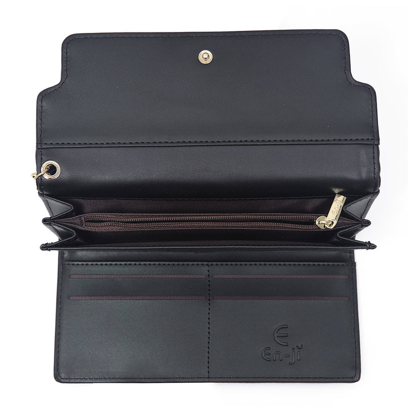 En-ji Royu Wallet - Black