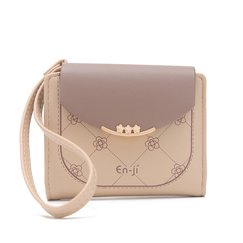 En-ji Mogu Wallet - Cream