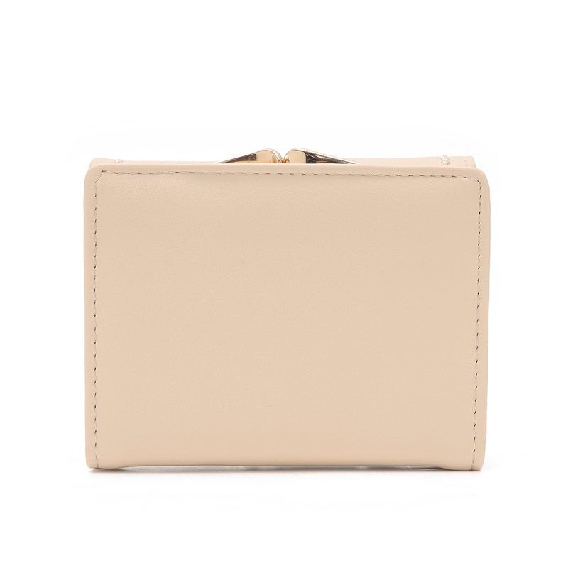 En-ji Nuna Wallet - Cream