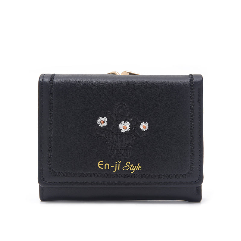 En-ji Nuna Wallet - Black