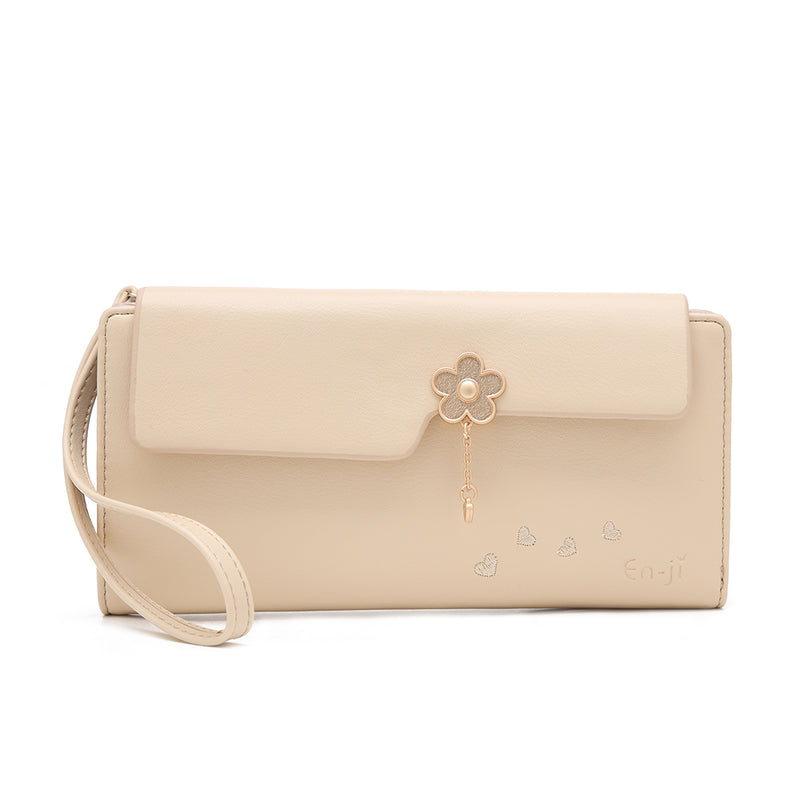 En-ji Jona Wallet - Ivory