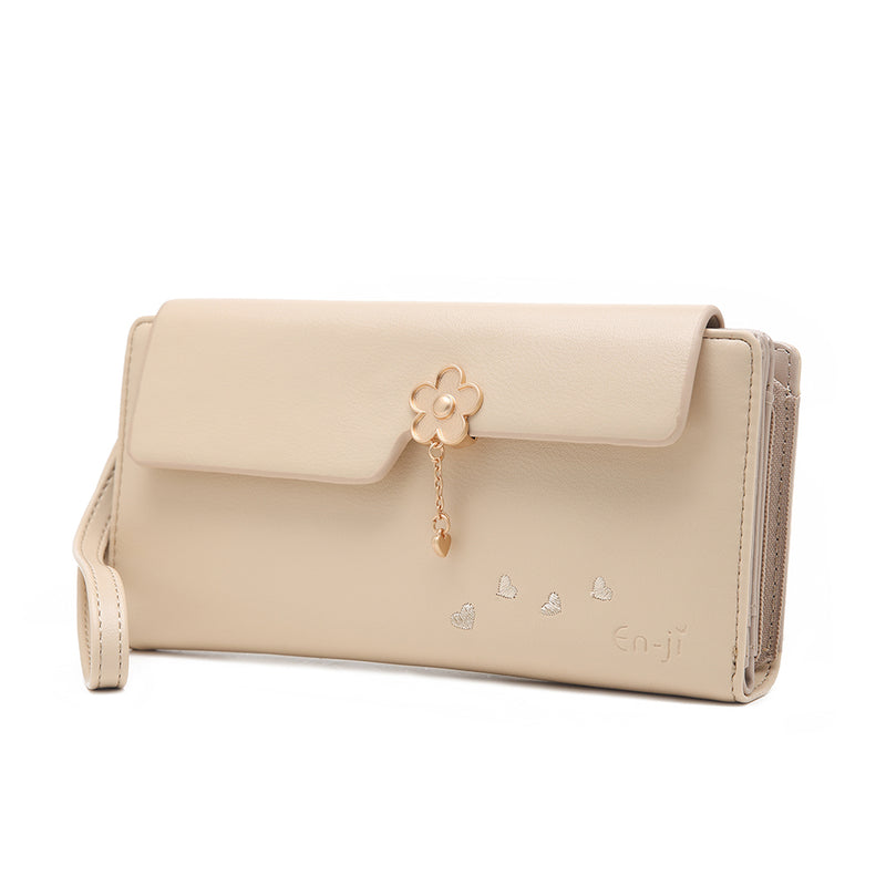 En-ji Jona Wallet - Ivory