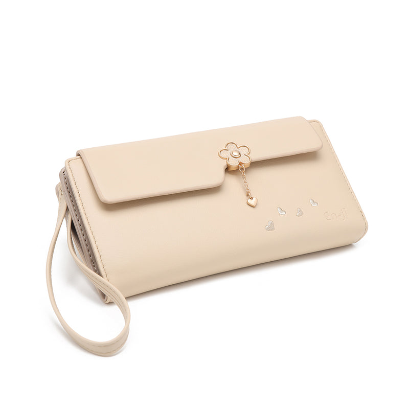 En-ji Jona Wallet - Ivory