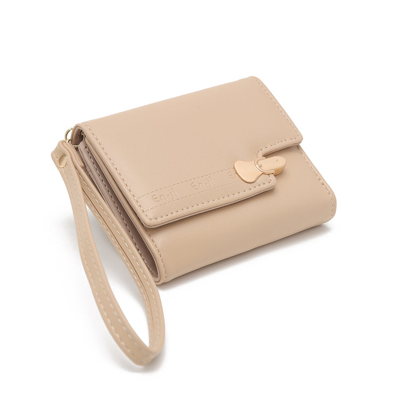 En-ji Oyuri Wallet - Cream