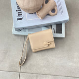 En-ji Oyuri Wallet - Cream