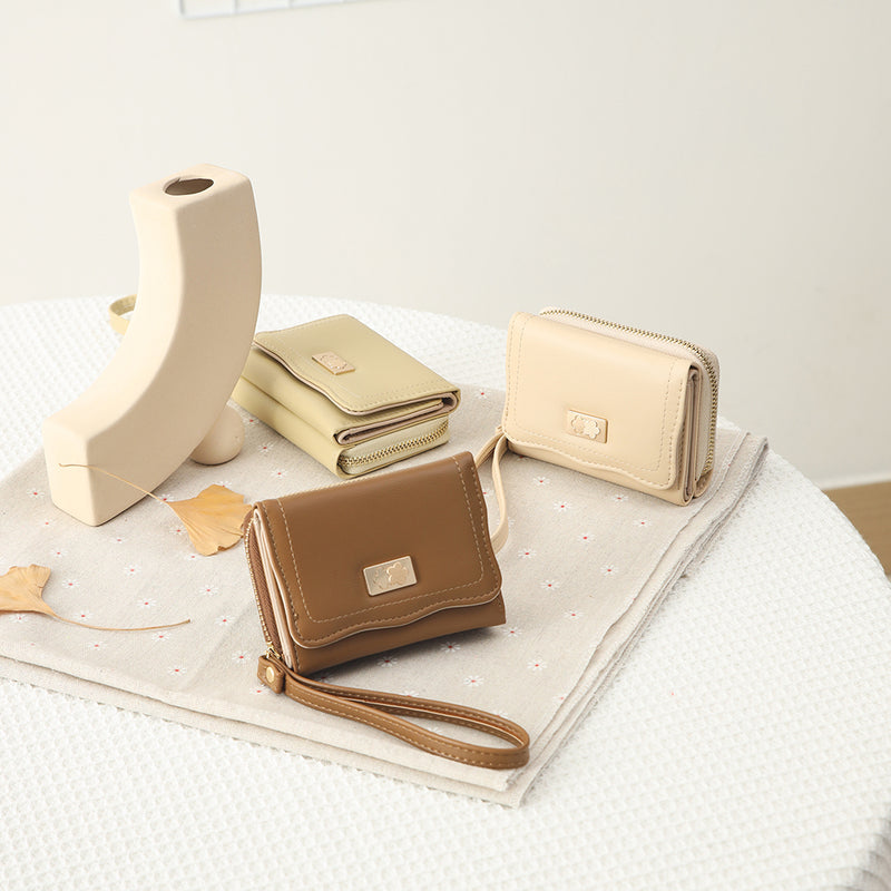 En-ji Kihan Wallet - Cream