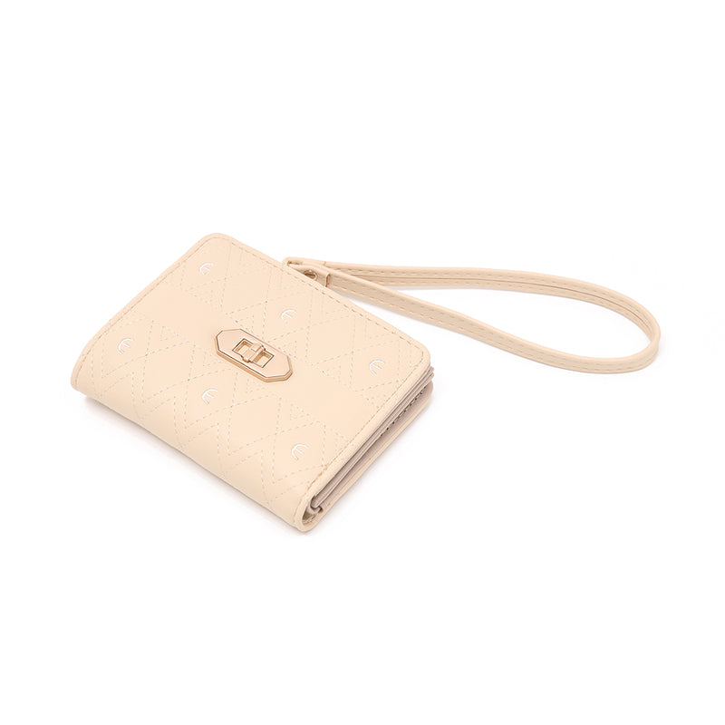 En-ji Buni Wallet - Cream