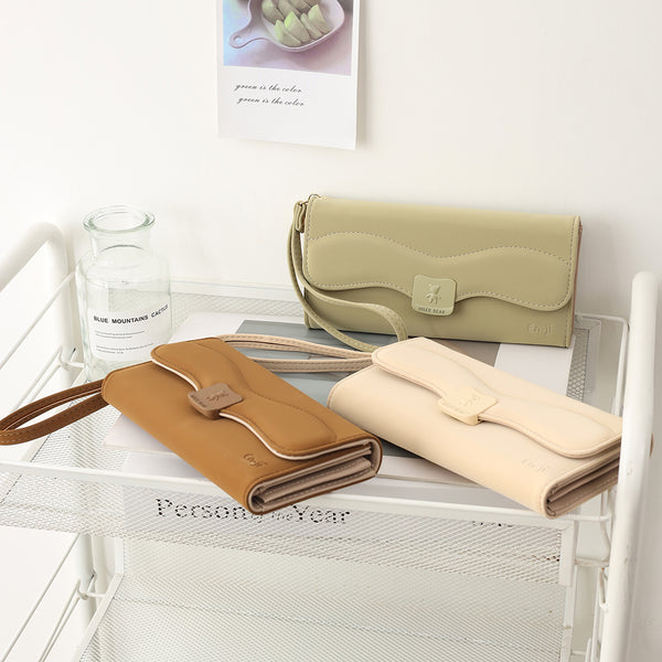 En-ji Koya Wallet - Cream