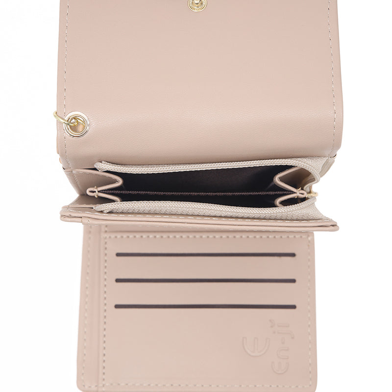 En-ji Yiko Wallet - Cream