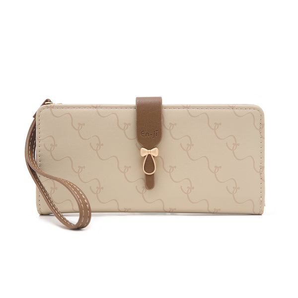 En-ji Yumji Wallet - Cream