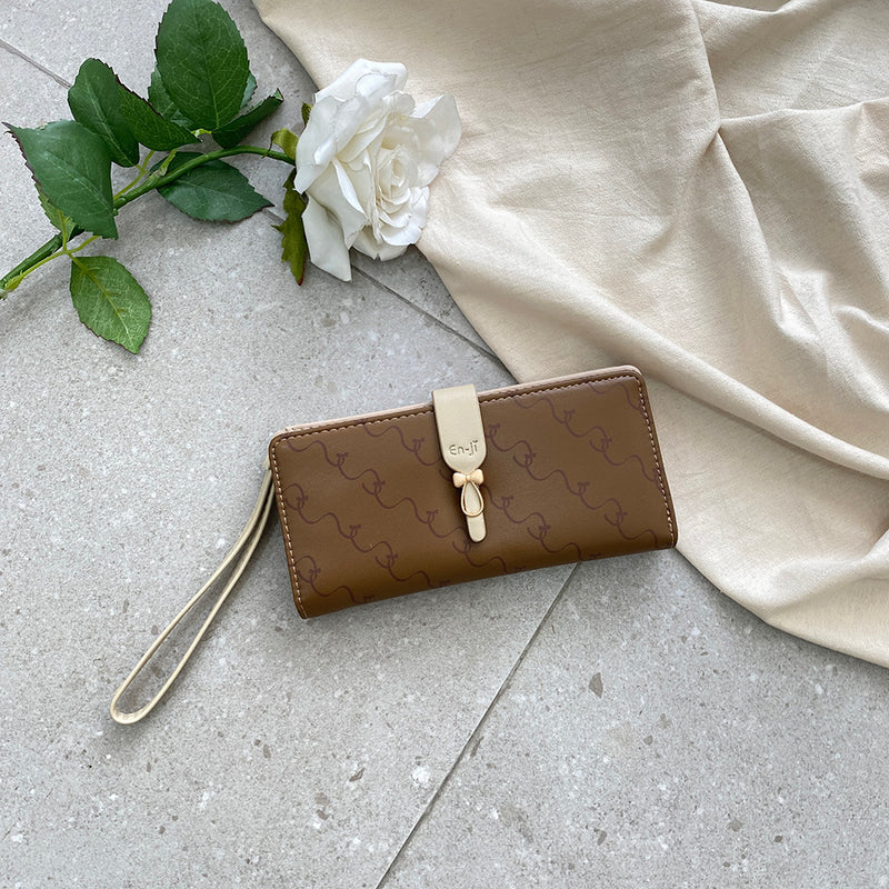 En-ji Yumji Wallet - Khaki