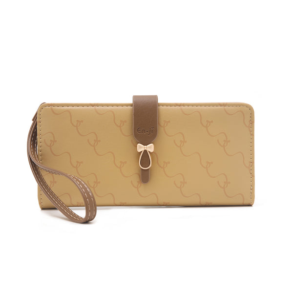 En-ji Yumji Wallet - Camel