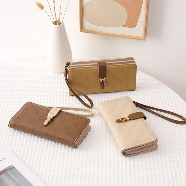 En-ji Yumji Wallet - Camel