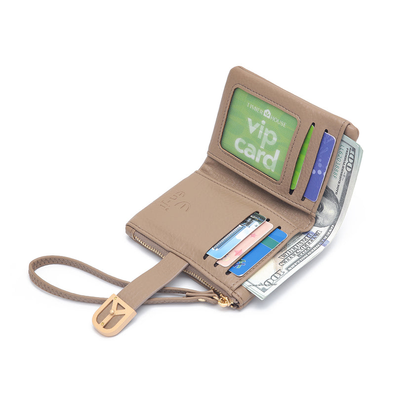 En-ji Korin Wallet - Khaki